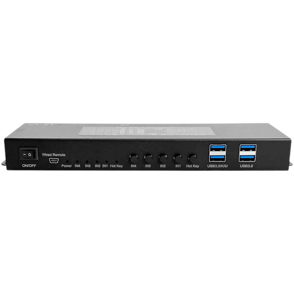 연오랑 넥스트유 7004KVM-4K HDMI USB KVM 스위치 4K 60Hz USB3.0 EDID 84,000원