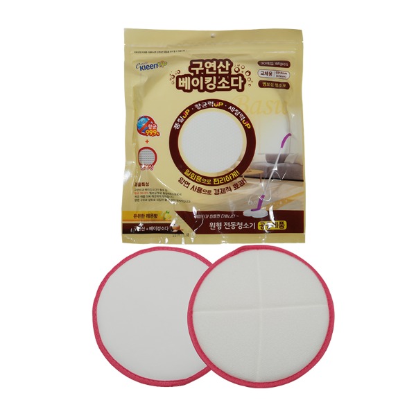 에파타 원형 물걸레 청소포 30매(210mm)X5팩 + 전용 찍찍이패드X1팩, 5개 36,490원
