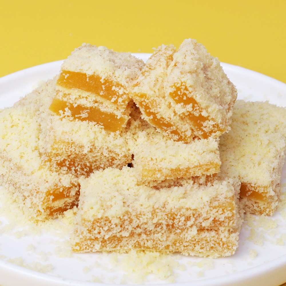 [시루조아] 쌀 카스테라 호박 인절미 10개입 500g / 국내산 쌀로 만든 카스테라 가루와 호박 인절미 / 개별포장 11,900원