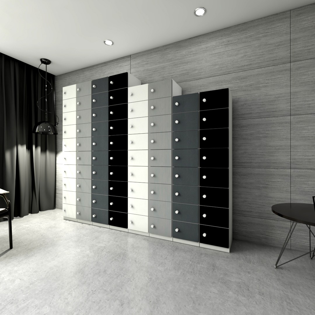 멀티가구 LPM 하이그로시 헬스장 병원 학원 사무실 회사 사우나 업소용 신발장 모음전, LPM 화이트 78,000원