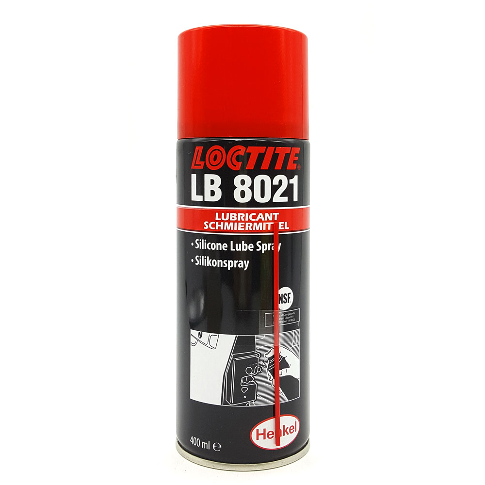 록타이트 실리콘 윤활제 스프레이 8021 400ml 방청 고무소음제거 부식방지 11,790원