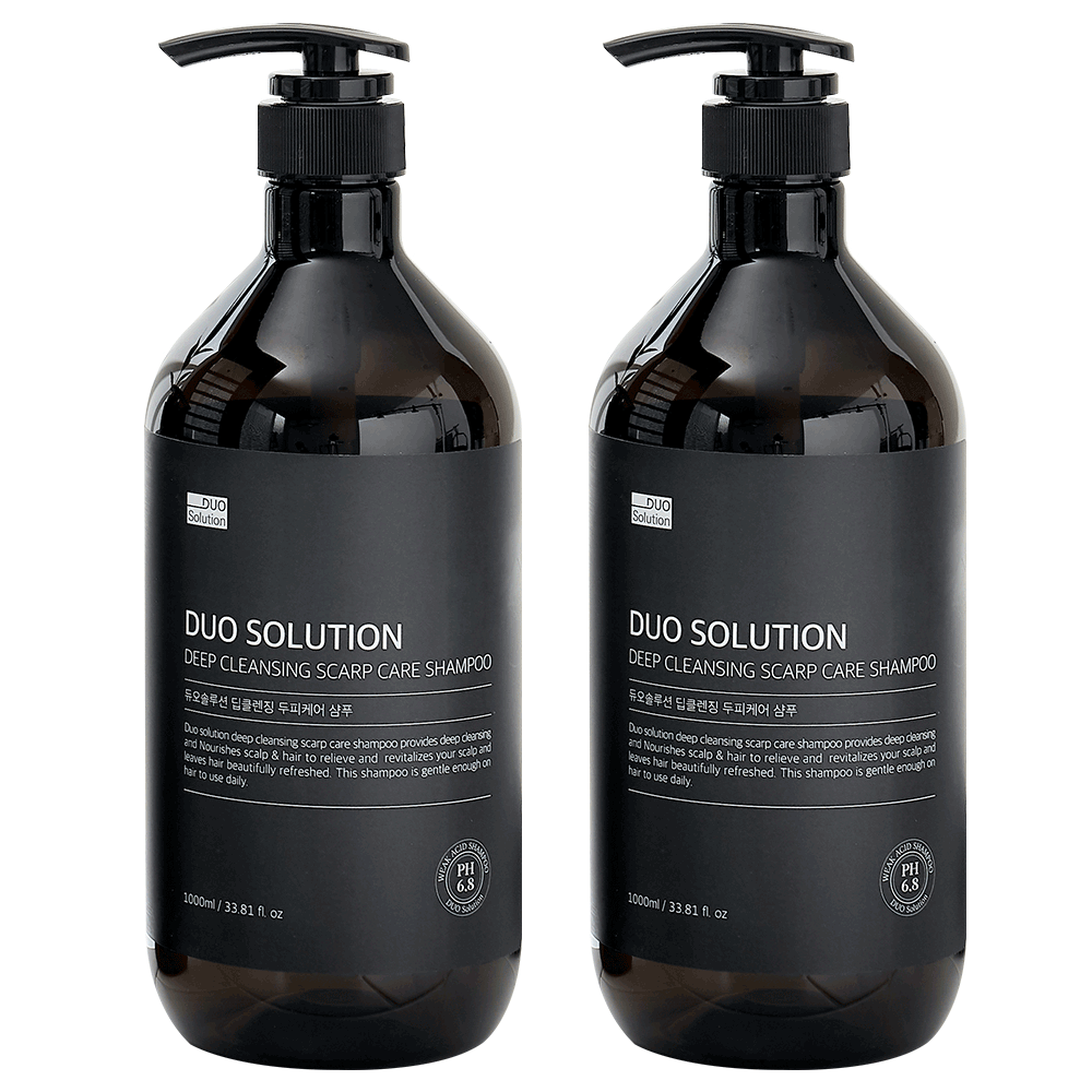 듀오솔루션 청소년 사춘기 샴푸 뾰루지 두피 여드름 샴푸 지성 머리 가려움 1000ml, 1L, 2개 28,900원