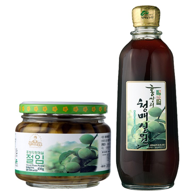 홍쌍리 매실명인세트 청매실원 고추장장아찌 매실절임 39,800원