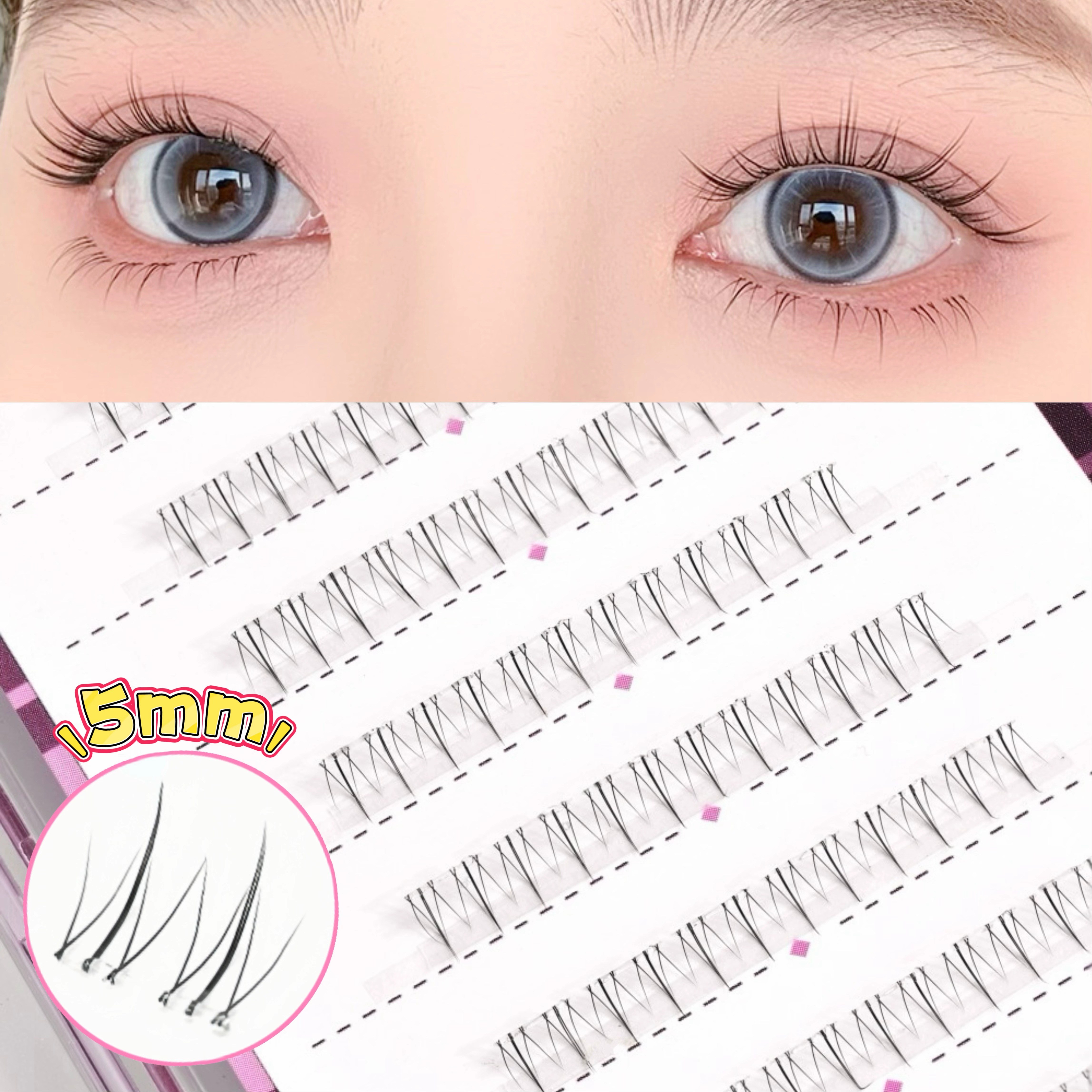 아토포스 노글루 언더 가닥 속눈썹 풀이 필요 없는 부분 아랫눈썹 자연스러움 10열 대용량 7,800원