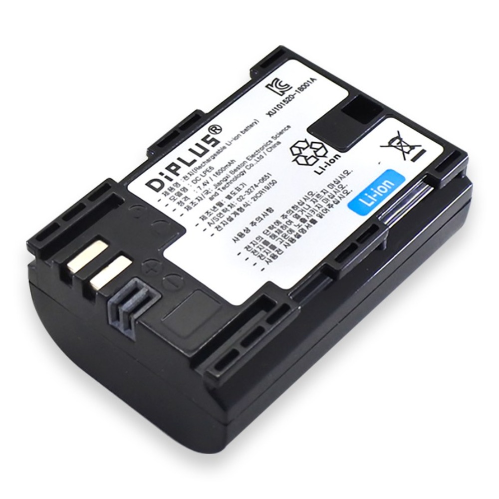 캐논 EOS 90D 80D 70D 전용 리튬이온 충전용 호환배터리 안전인증 LP-E6N, 단일상품 14,200원