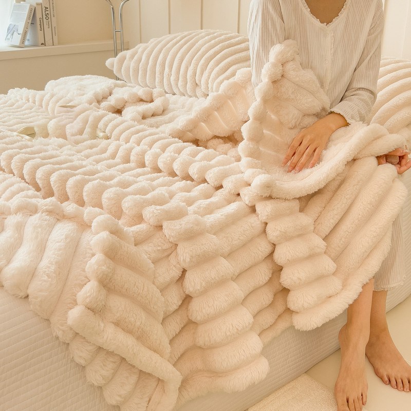 YONO 보들보들 프리미엄 극세사 담요 양털 양면 이불 담요 침대 소파 캠핑용 13,600원