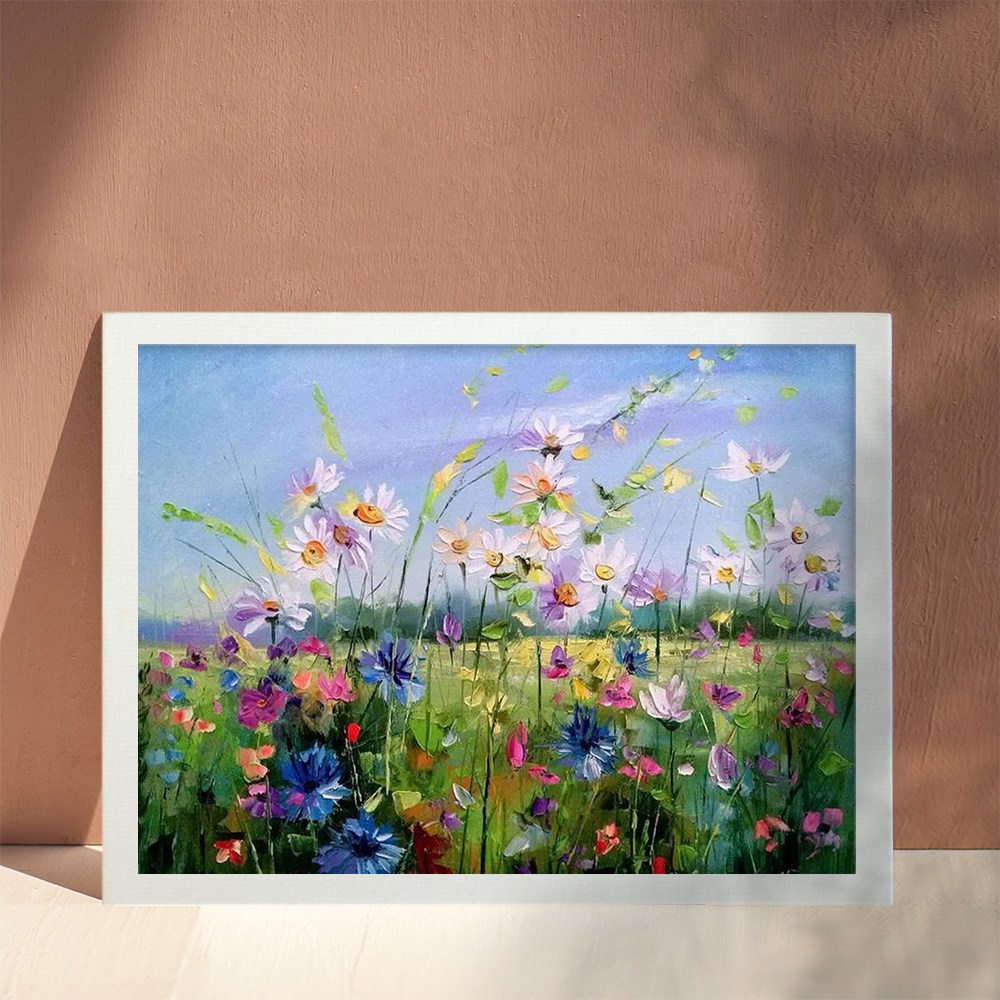 골피아 DIY 그림그리기 유화세트 40 x 50 cm, 꽃 들판 16,900원