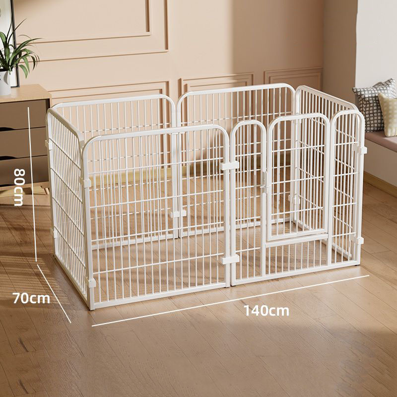 강아지 안전 분리형 펜스 반려동물 울타리 실내용 애견 펜스 자유조합 가정용 철제 케이지 YHY 48,800원