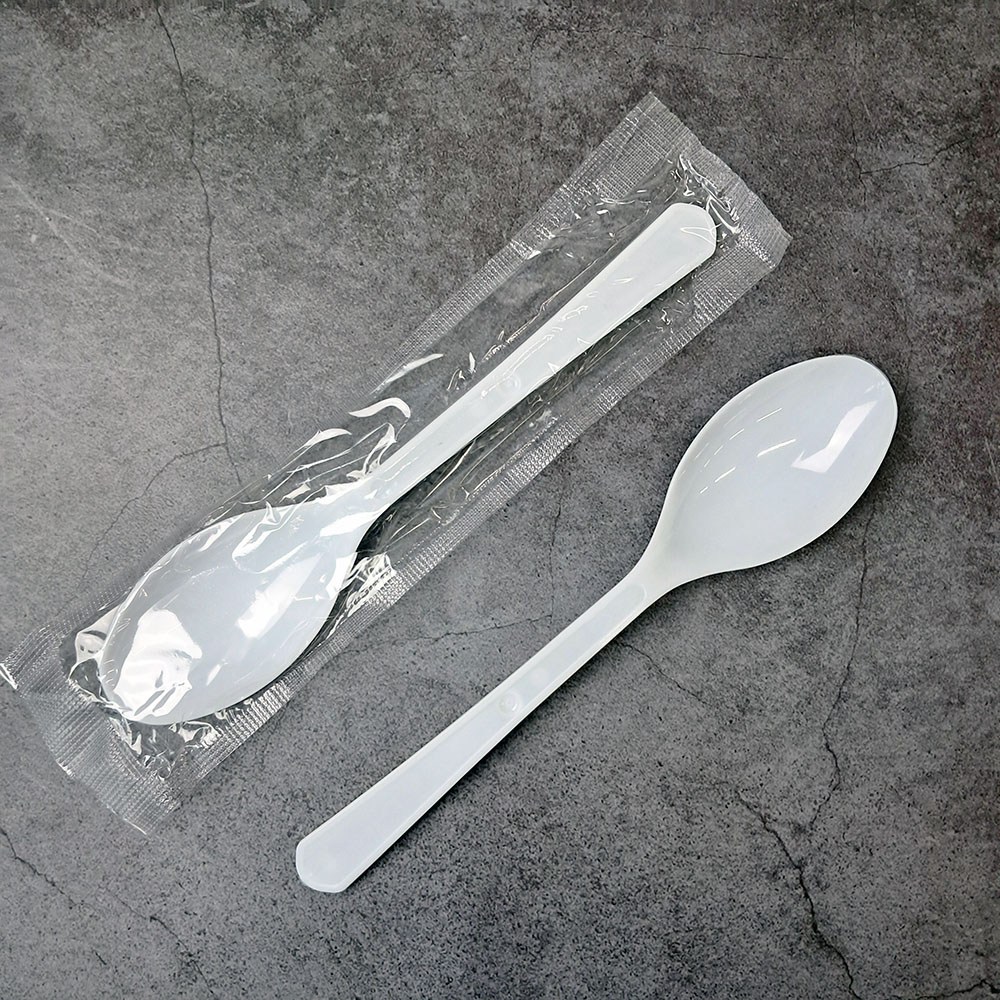 일회용 숟가락 화이트 국내생산 개별 비닐포장 31,500원