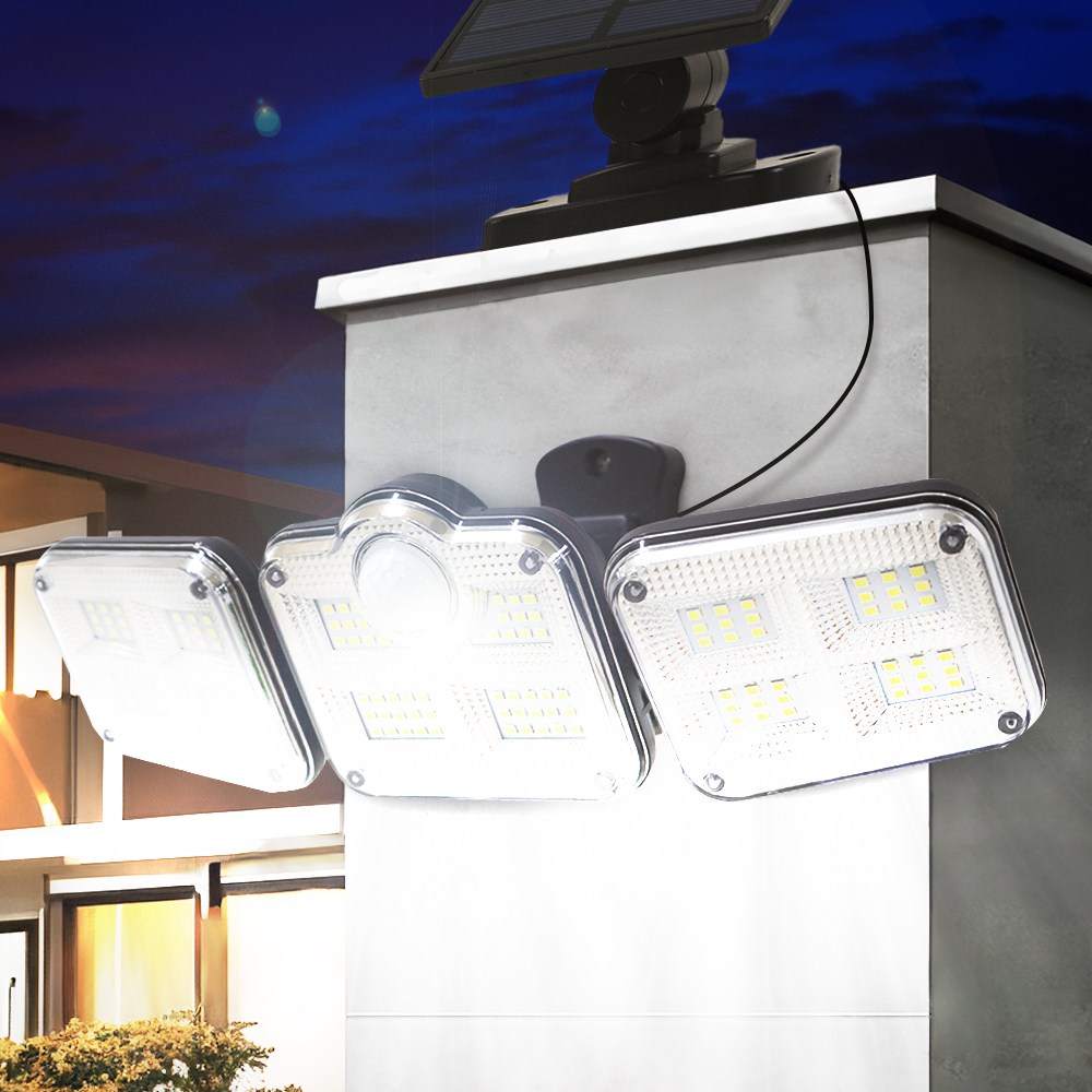 솔라콤 태양광 122구 센서등 분리형 리모컨 12,900원