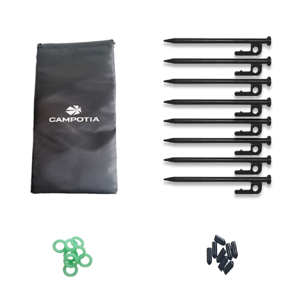 캠포티아 캠핑 텐트 타프 핑거 단조팩 야광링 보호캡 10,900원