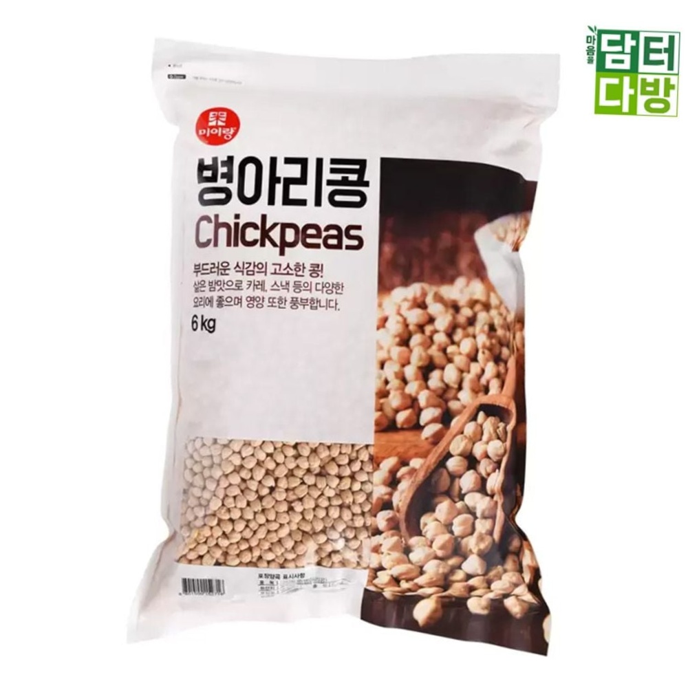 미이랑 고소한 병아리콩 6kg 대용량 이집트콩 잡곡류 38,040원