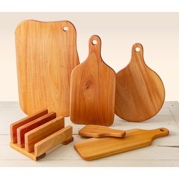 친환경 원목 마호가니 향균 도마세트 6p 나무 도마 받침대 거치대 58,800원