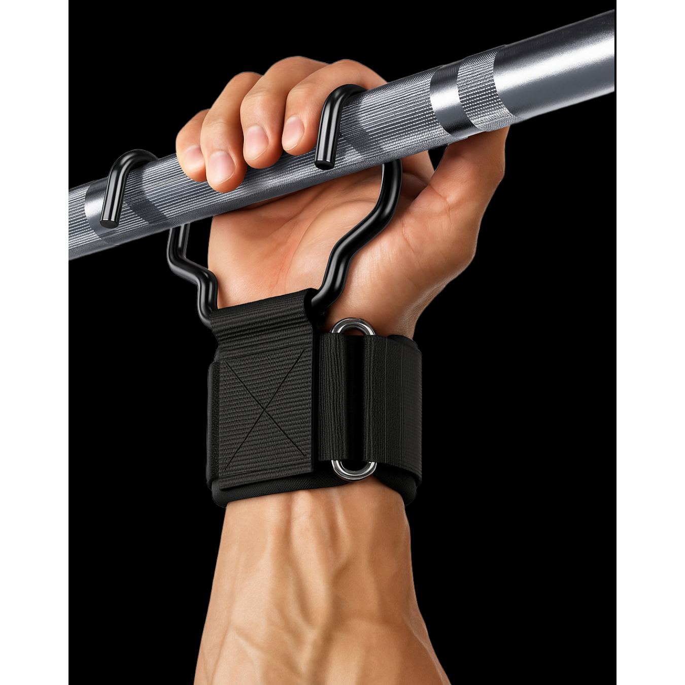 태량 헬스 후크 스트랩 턱걸이 리프팅 풀업 그립 손목보호대 굳은살 방지 9,580원