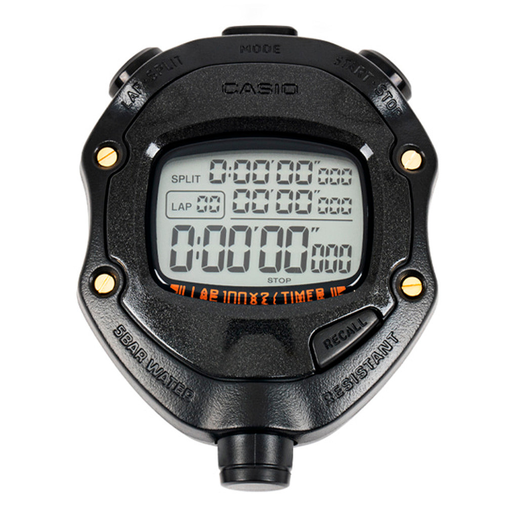 카시오 스톱워치 초단위 시계 HS80 축구심판 기능 타이머시계 초시계 126,500원