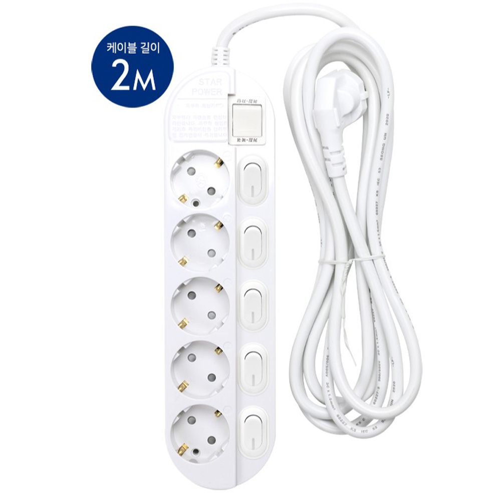 피스코리아 뉴 개별 멀티탭 5구 94,190원