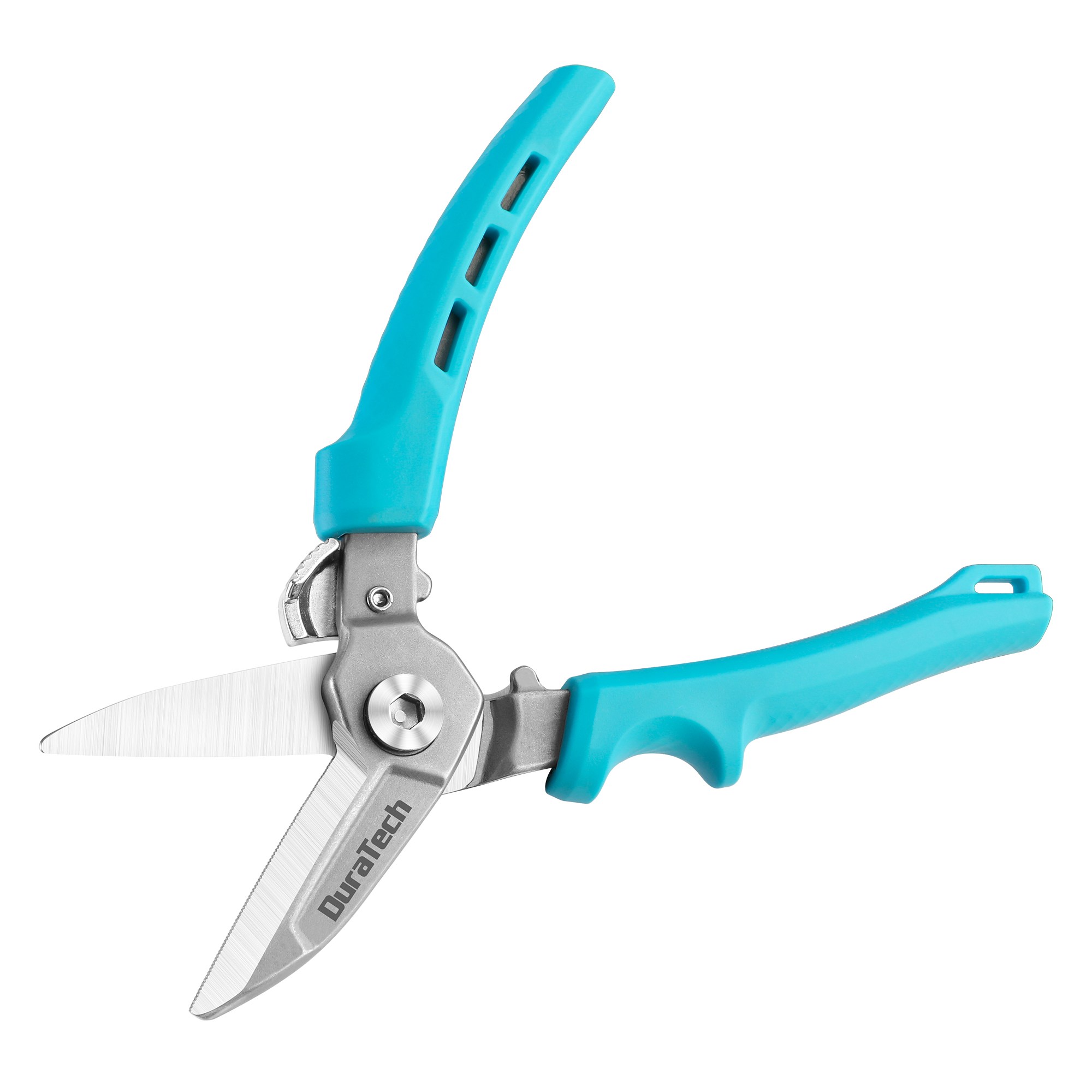 Duratech 7인치 다용도 가위 스테인리스 블레이드 강력 유틸리티 가위 전정 가위 칼펫 금속 DIY용 고경도 46mm 날 길이, 1개 31,900원