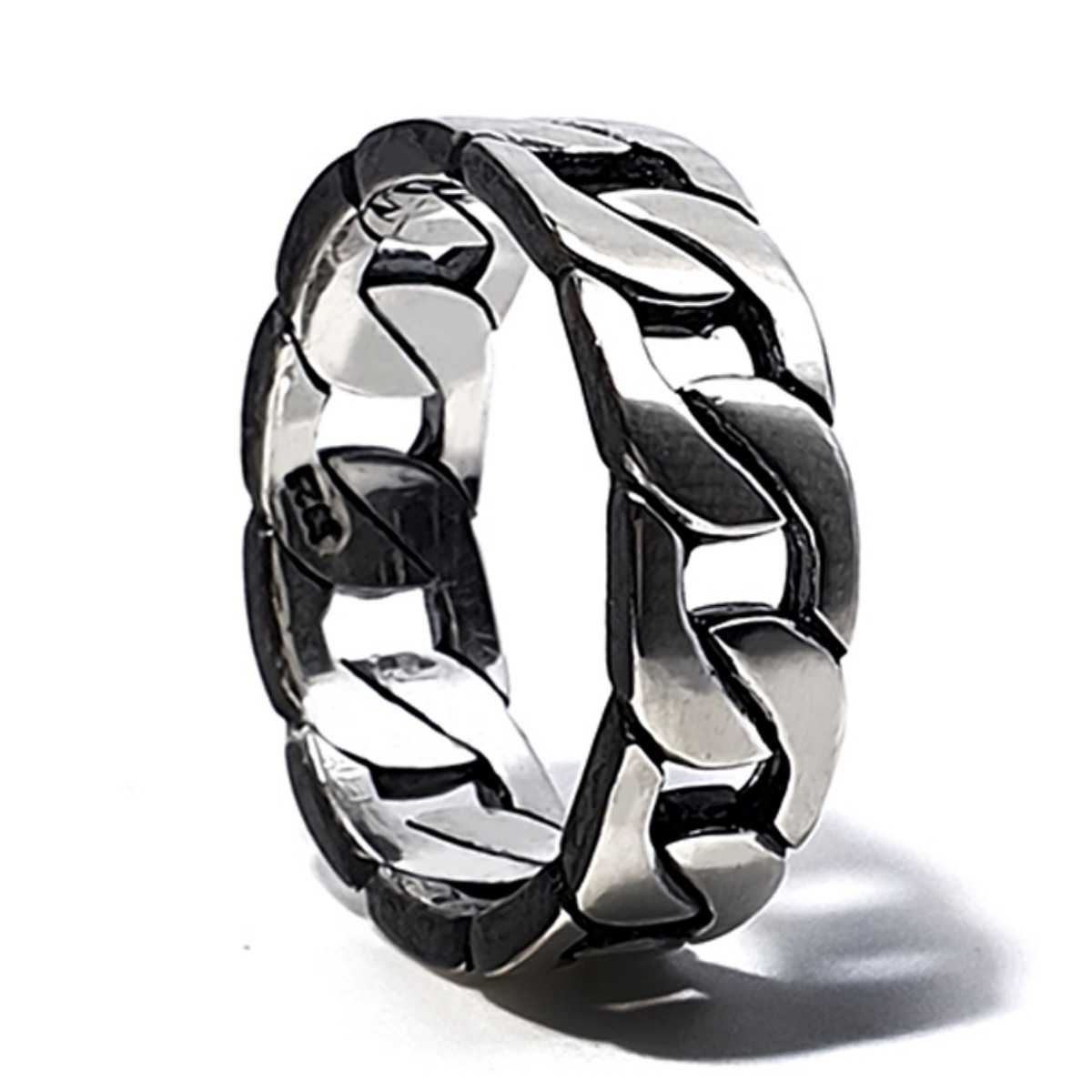 주얼리랩 925SILVER 남자 빈티지 체인 은반지 반지 149,000원