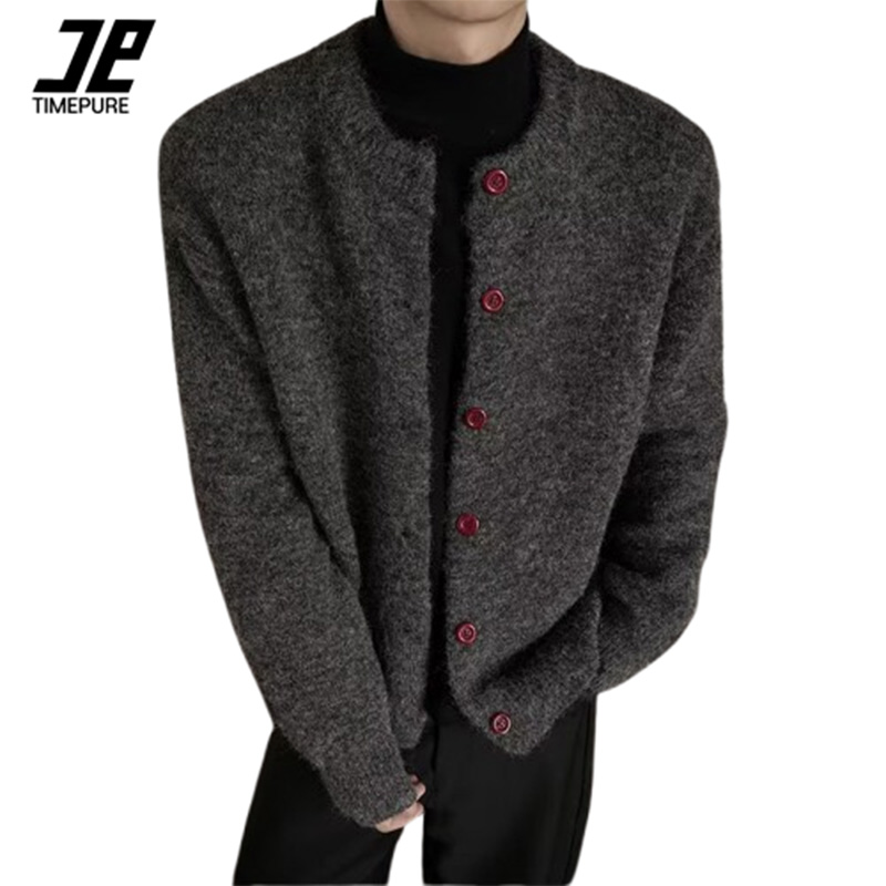 TIMEPURE 봄가을 빈티지 니트 외투 가디건 38,000원