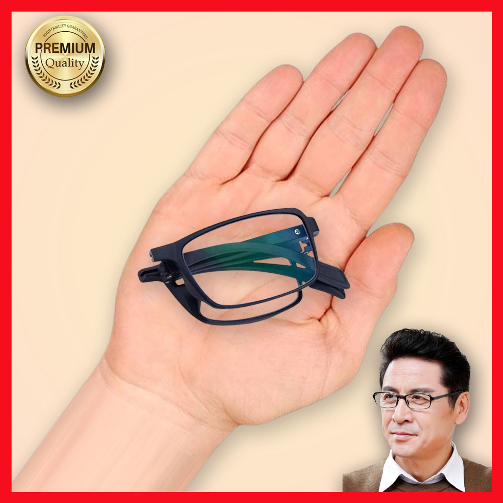 선릉안경 휴대용 블루라이트 차단 접이식 독서 안경 세트 13,900원