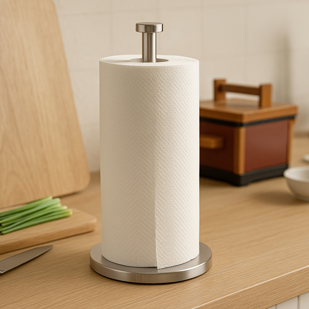 바른리빙 스텐 스텐드형 키친타올 거치대 8,900원