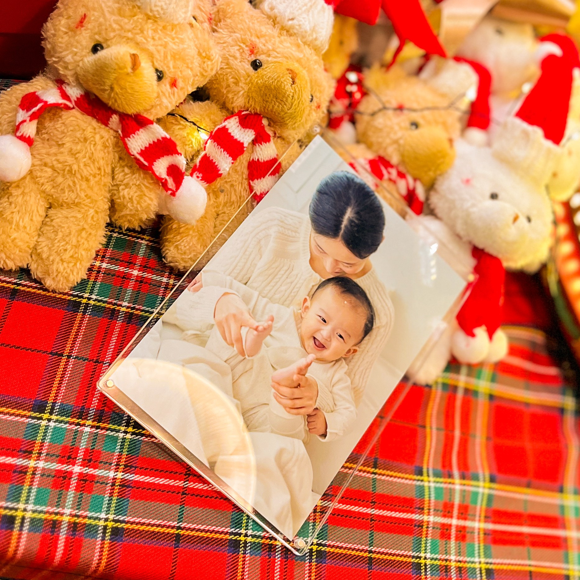 몽이아 4x6 투명 아크릴 자석 냉장고 스탠드 사진액자 인생네컷 포토이즘 초음파, 1개, 자석투명아크릴액자세트(받침대미포함) 11,500원