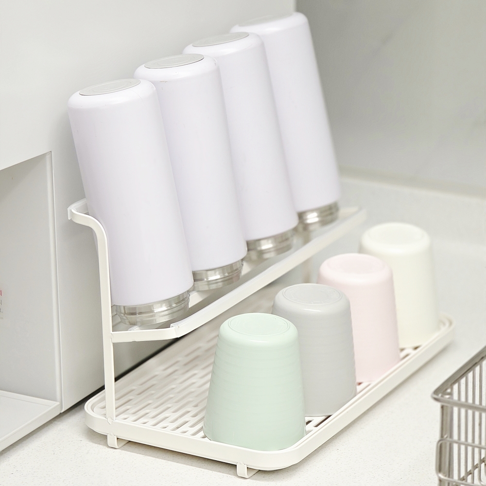 주앤지 물빠짐 컵 텀블러 건조 트레이 기울임형 16,900원