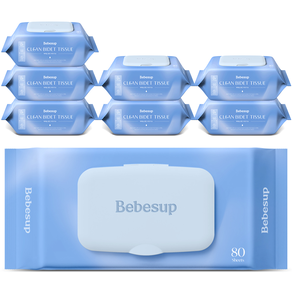 베베숲 클린비데 화장실용 물티슈 캡형 14,860원