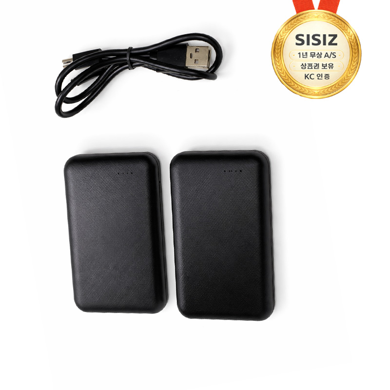 SISIZ 시시즈 겨울 방한장갑 충전식 발열장갑 블랙 35,000원