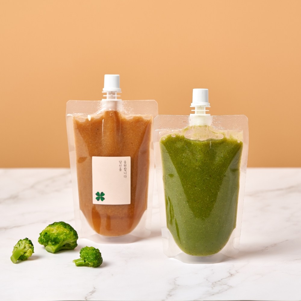 띵파우치 투명 스파우트 파우치 일회용 음료 주스 용기 50매 9,000원