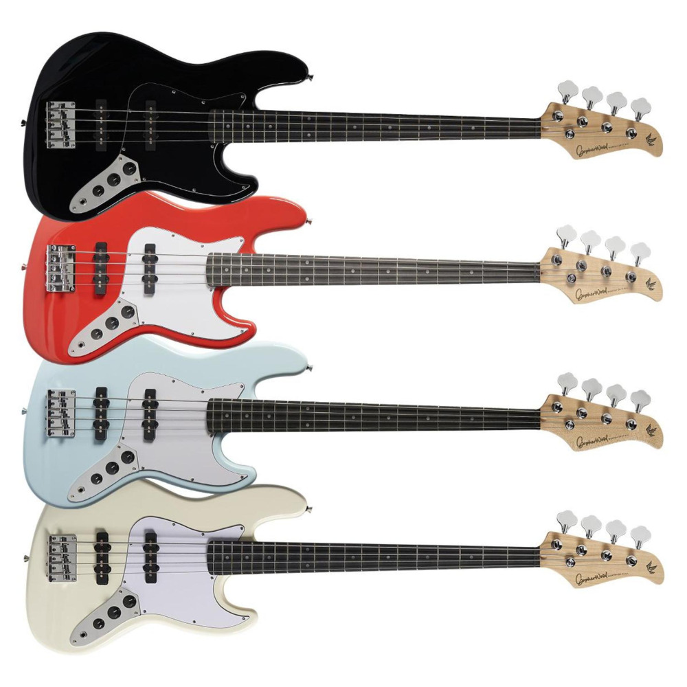 [최다구성품지급] 고퍼우드 J클래식2 포플러 / J-classic II Poplar / 입문용 베이스기타, UBLUE200PB(우라너스 블루) 299,000원