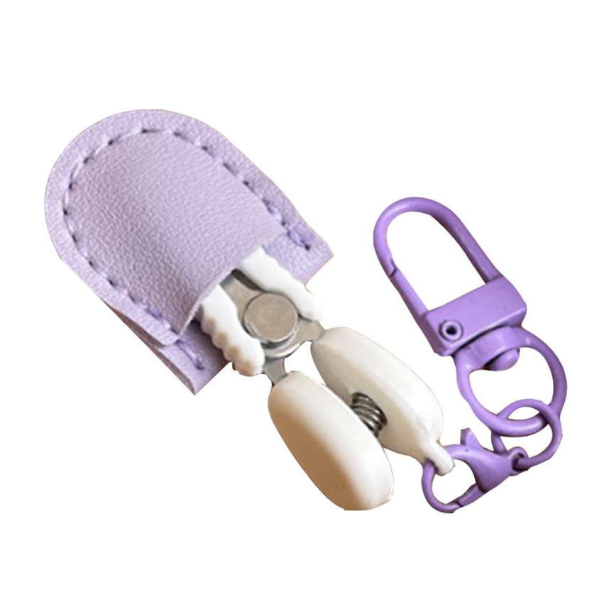 누누마켓 초미니 실밥 제거 휴대용 가위키링, 1개, 퍼플 5,900원