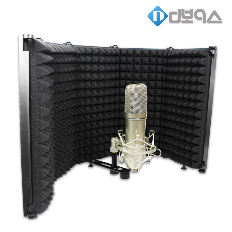 디보이스 RF-05 5단 접이식 리플렉션필터 윈드스크린 방음필터 홈레코딩 소음차단, 현재가 49,000원