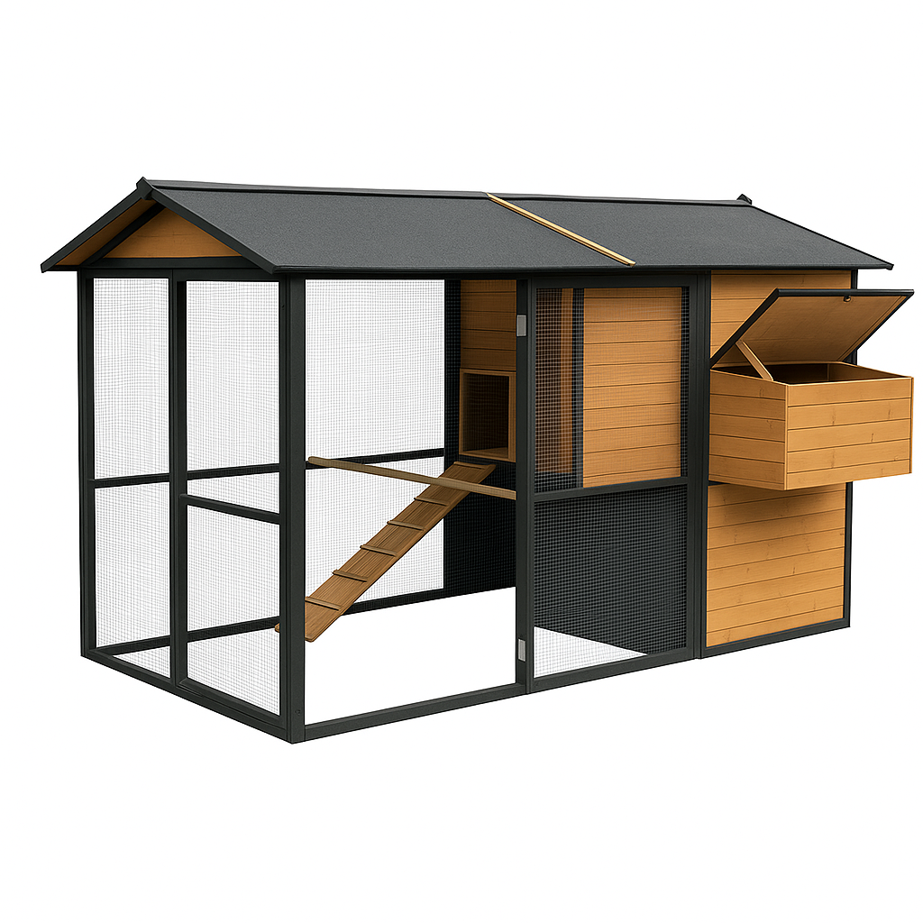 누리펫홈 닭장 조립식 대형 닭집 만들기 양계장 토끼장 고양이 울타리 견사 사육장 케이지 345,000원