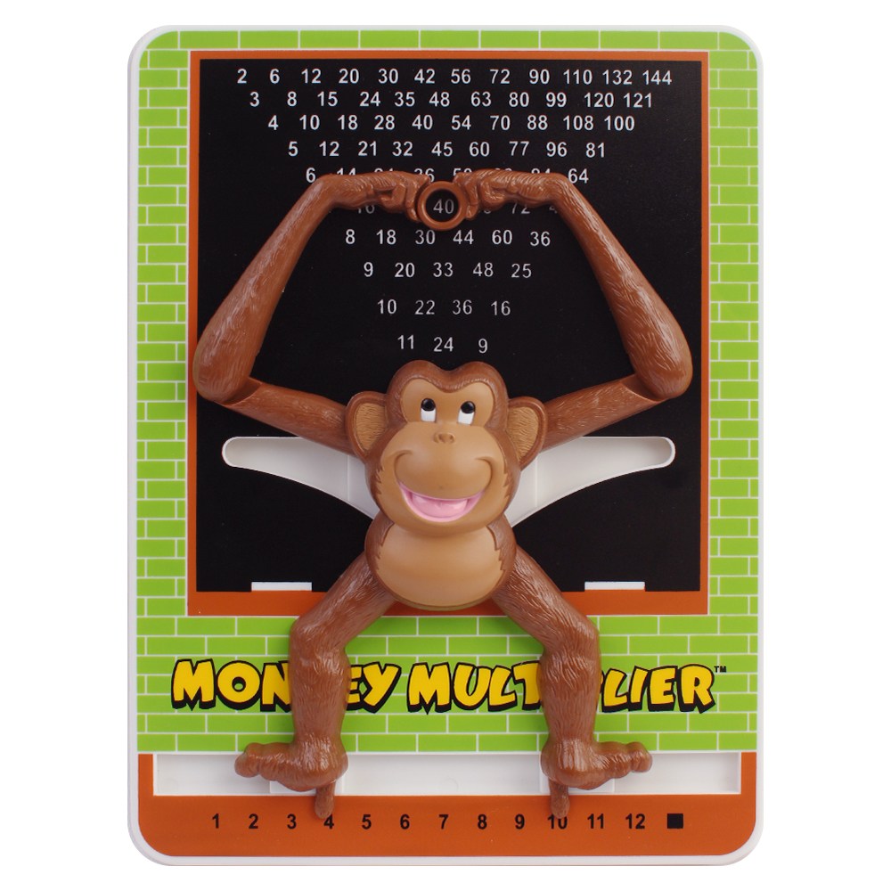[팝퓰러] 정답을 알려주는 똑똑한 원숭이 구구단 덧셈 뺄셈 학습 교구, 1개 19,200원