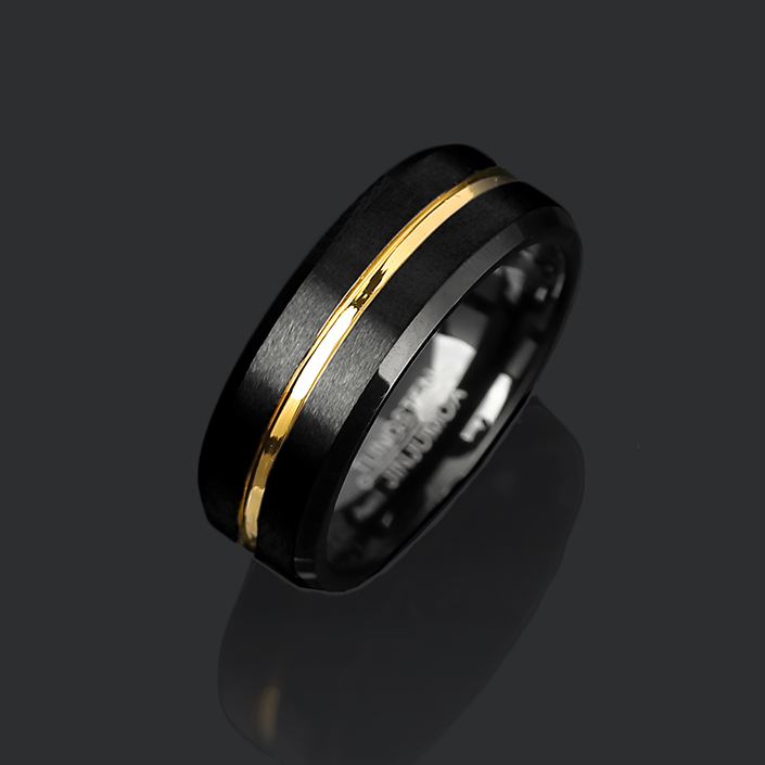 진주모아 RTUS01 텅스텐 남자반지 한국사이즈 라인 32,800원