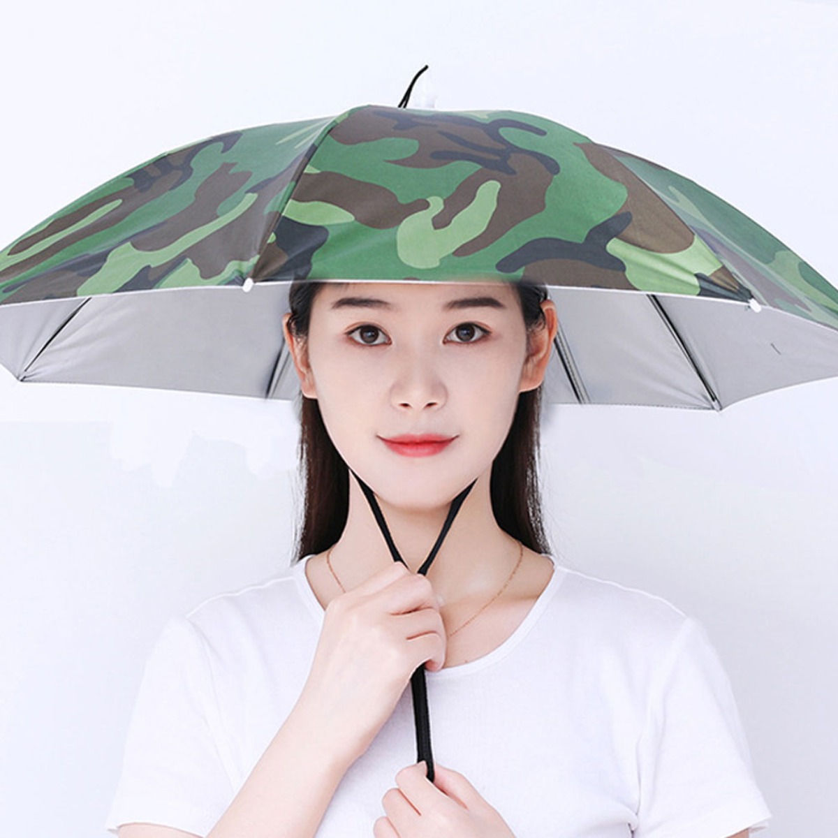 도매짱 UV코팅 우산모자 자외선차단 햇빛가리개 모자 우산 낚시 농사 양산 우양산 양우산 파라솔 남자 여자 썬캡 (domejjang) 3,500원