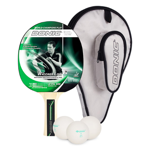 도닉 쉴트코트 탁구라켓세트 발트너 400 쉐이크 라켓 + 탁구공 3p + 가방 19,300원