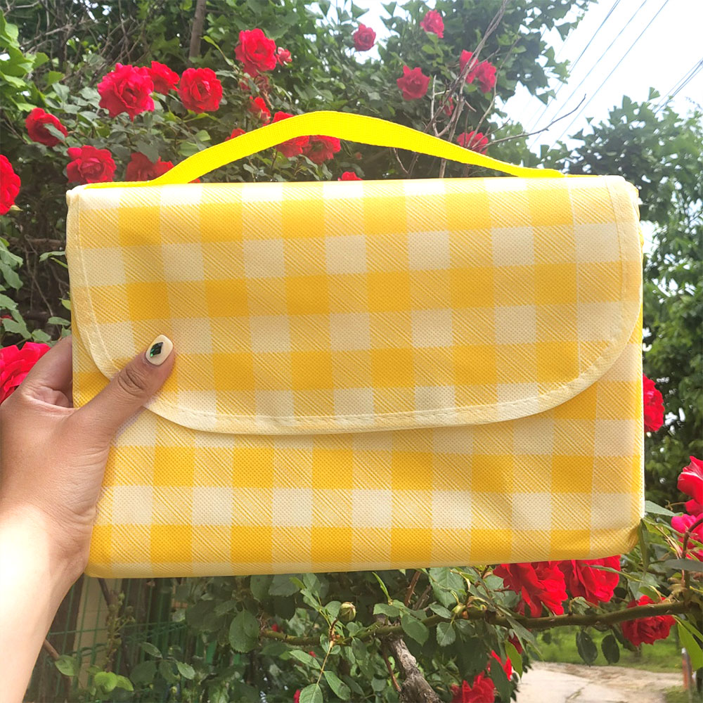 까사재클린 피크닉 대형 방수 체크 매트 돗자리 8,500원