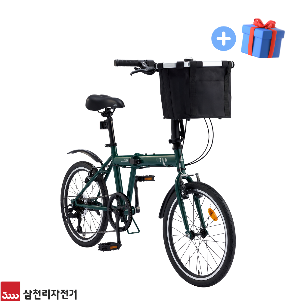 삼천리 2026년식 20 링크플러스 미니벨로 접이식 폴딩 자전거 7단 336,000원