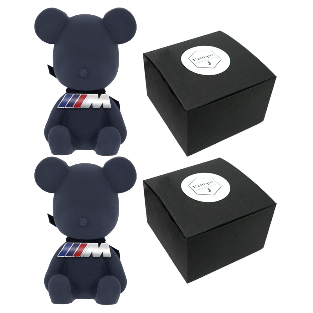 라띠크제이 엠블럼베어 차량용 방향제 BMW-M 블랙 + 화이트머스크 5ml 리필 세트 28,580원