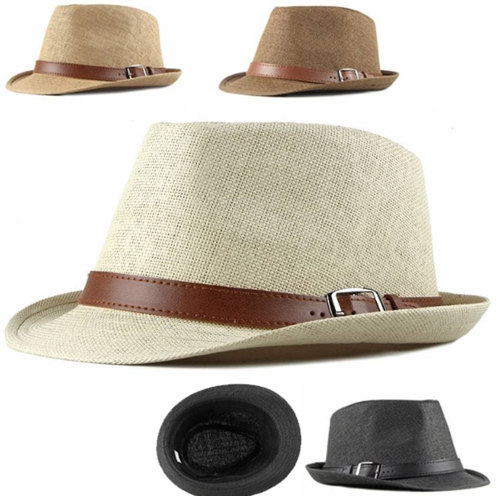 남녀 가죽 스 밀짚 페도라 1P 클래식 패션 중절모 19,810원
