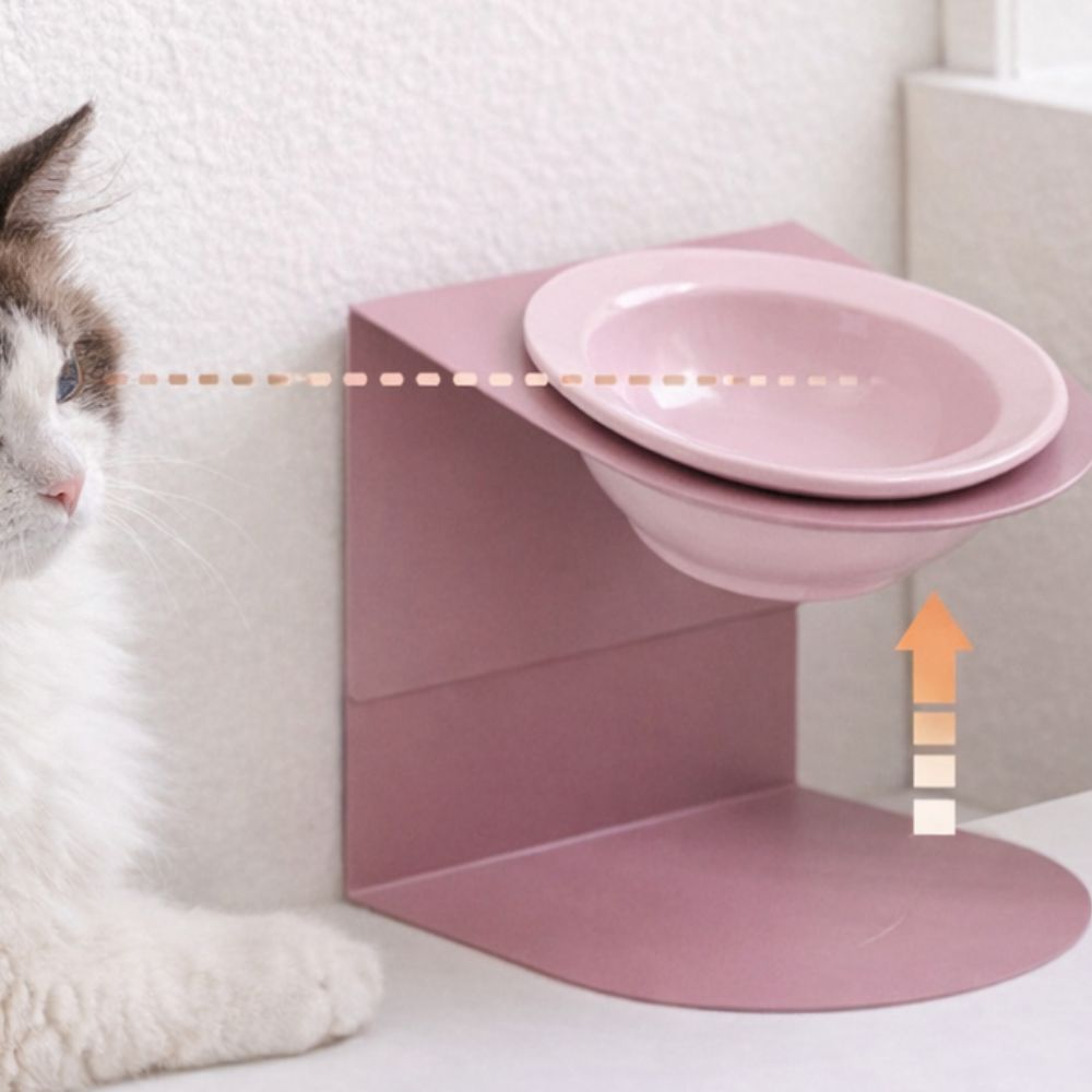 세렌버디 컴포트 높이조절 반려동물 도자기 식기, 라벤더, 1개 22,400원