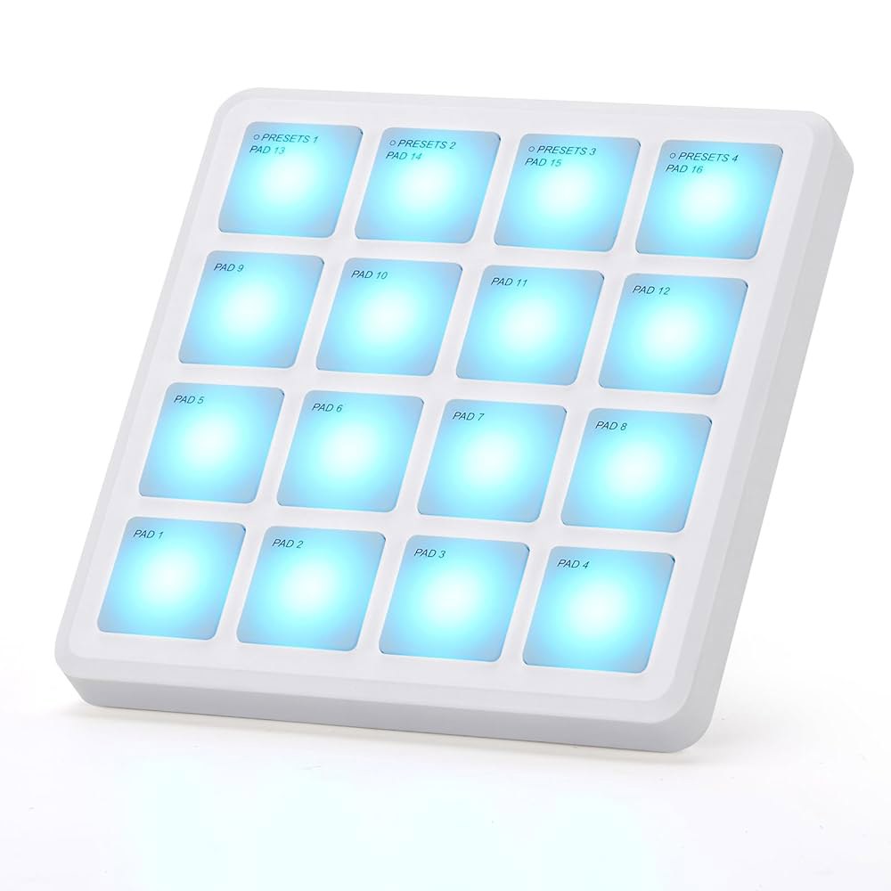 8개의 백라이트 드럼 패드, 블루투스 세미 웨이트 프로페셔널 다이내믹 키베드 8개, 음악 제작, 소프트웨어 블랙 을 갖춘 M-VAVE 25 키 USB MIDI 키보드 컨트롤러 115,800원