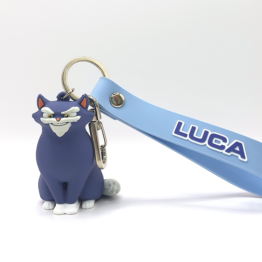 [샤샤&마일로] 샤샤앤마일로 고양이 키링 6종, 캐릭터 키링, 고양이 열쇠고리,, 1개, 루카 13,300원