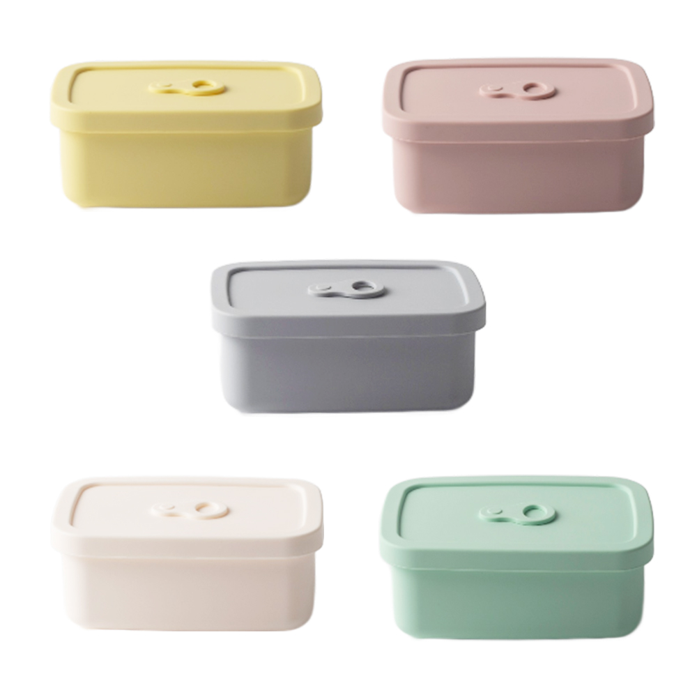소소 실리콘 밥팩 밀폐용기 도시락 소분용기 350ml 5개세트, 옐로우,핑크,민트,화이트.그레이, 5개 34,900원