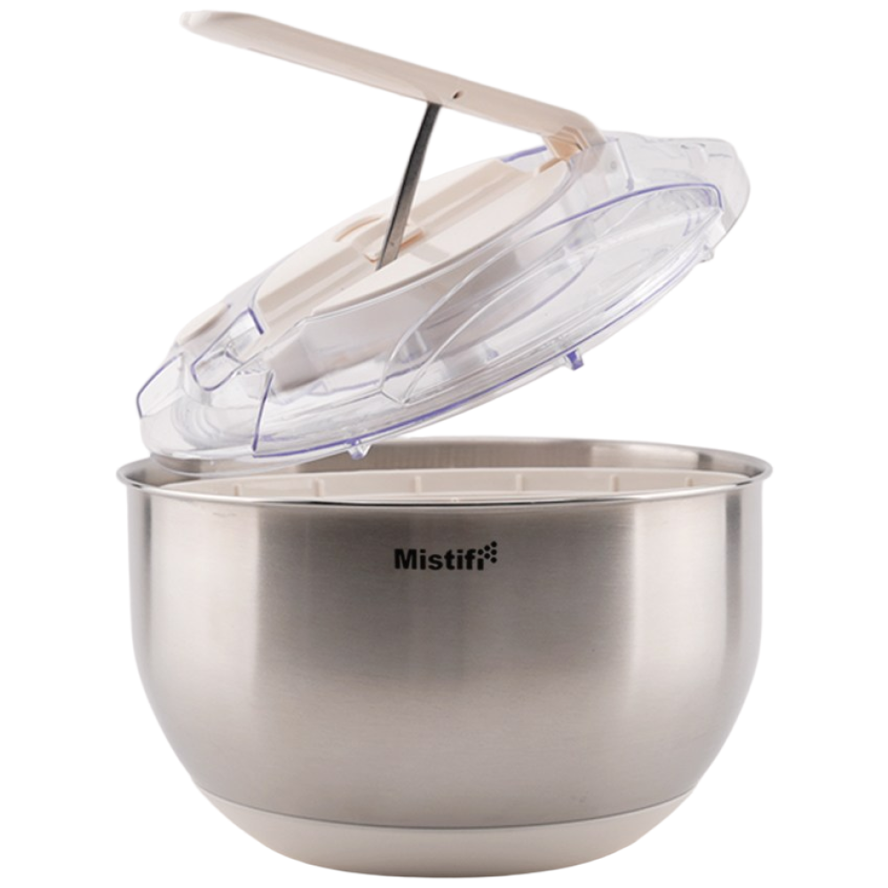 미스티파이 304 스텐레스 믹싱볼 야채탈수기 마스터 샐러드 스피너 스튜디오 세트 3in1 만능채칼 6종+내열밀폐뚜껑 포함, 1개, 스텐레스 화이트 54,000원