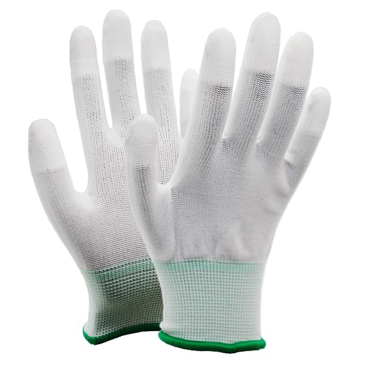 신정글러브 PU 손끝 코팅 장갑 S, 화이트, 10세트 6,900원