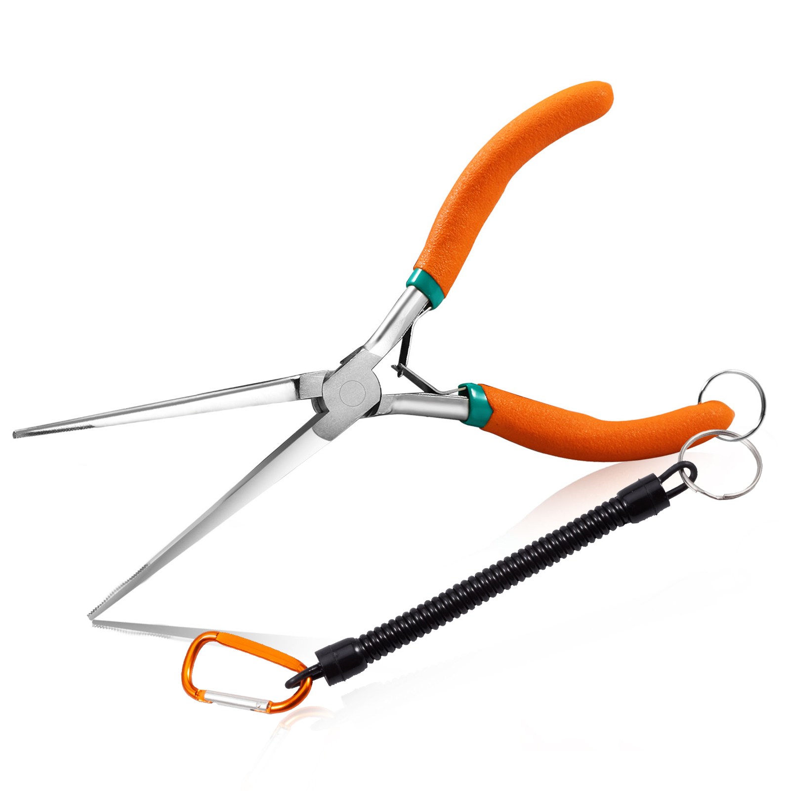 SPEEDWOX 7인치 롱 리치 니들 노즈 플라이어(치아 포함), 좁은 공간에 도달하기 어려운 초롱 노즈 미니 정밀 와이어 루프 플라이어, 1개 11,590원