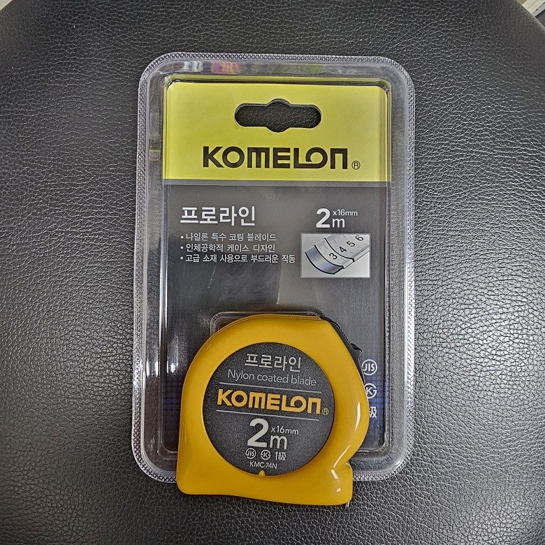 코메론 KMC-74N 프로라인 노랑 줄자 2m6mm 7,020원